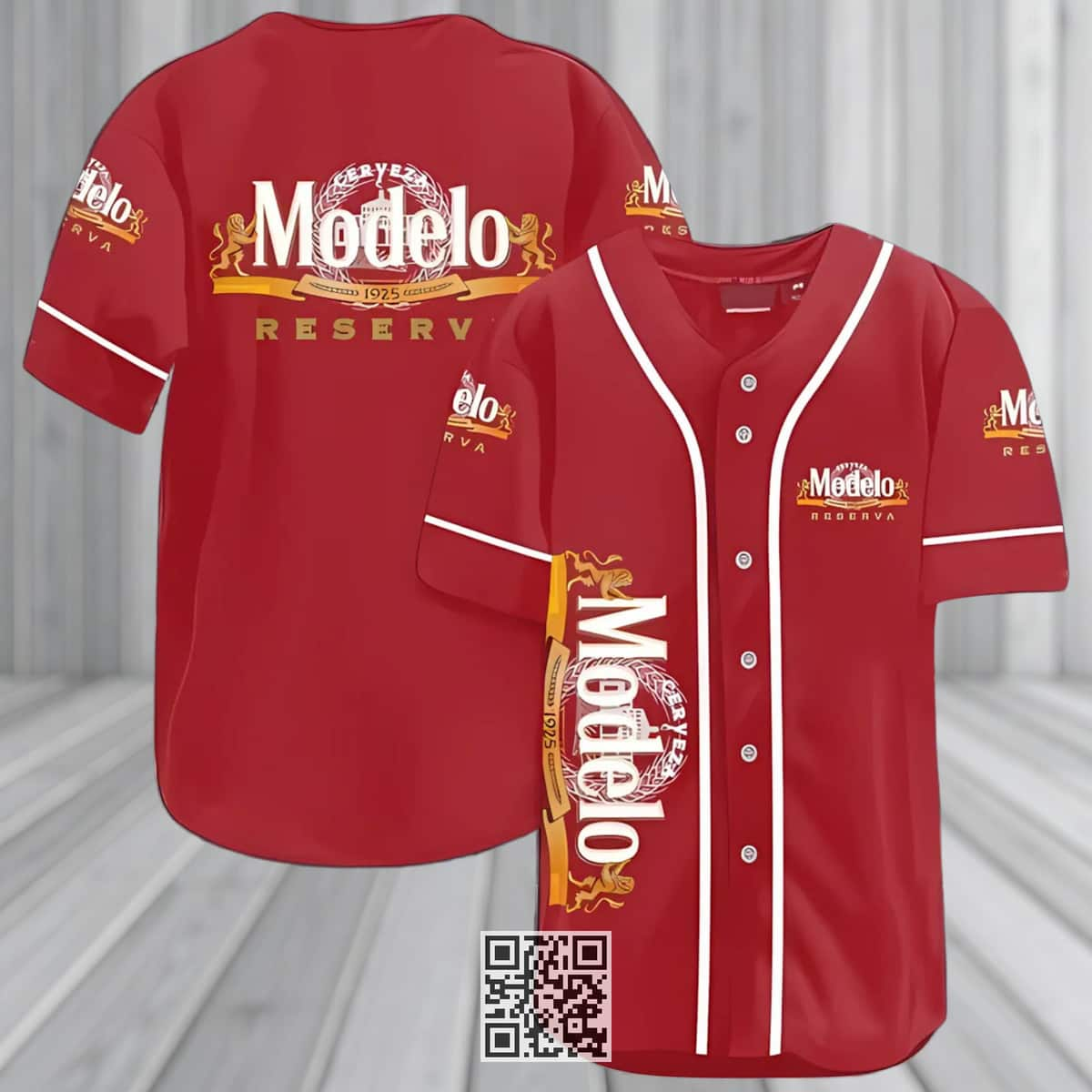 Cerveza Modelo Reserva Baseball Jersey Gift For Beer Lovers