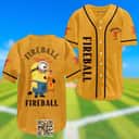Minions Fireball Baseball Jersey Gift For Sporty Husband Minions Fireball Baseball Jersey Gift For Sporty Husband
