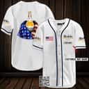 Vintage Modelo Beer Baseball Jersey US Flag Sports Gift For Him Custom Name Vintage Modelo Beer Baseball Jersey US Flag Sports Gift For Him Custom Name