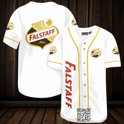 Falstaff Beer Baseball Jersey Gift For Sporty Husband Falstaff Beer Baseball Jersey Gift For Sporty Husband