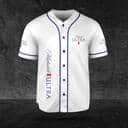 Classic White Michelob ULTRA Baseball Jersey Gift For Sports Fans Classic White Michelob ULTRA Baseball Jersey Gift For Sports Fans