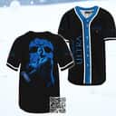 Black Michelob ULTRA Baseball Jersey Jason Voorhees Friday The 13th