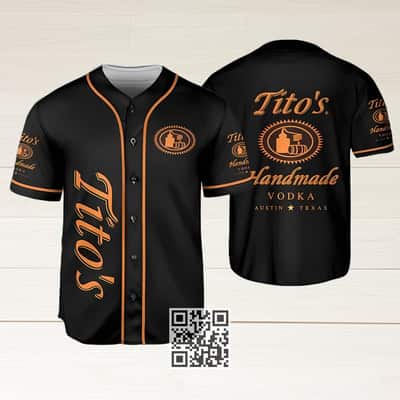 Black Tito’s Vodka Baseball Jersey Gift For Sport Dad Black Tito’s Vodka Baseball Jersey Gift For Sport Dad