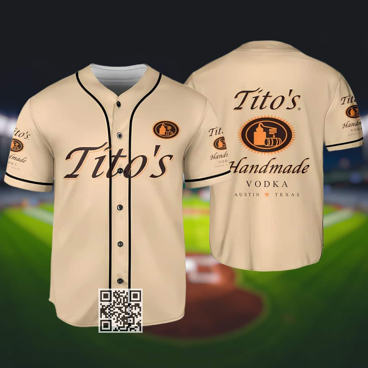 Classic Tito’s Vodka Baseball Jersey Gift For Sporty Husband