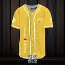 Classic Yellow Michelob ULTRA Baseball Jersey Organic Seltzer Classic Yellow Michelob ULTRA Baseball Jersey Organic Seltzer