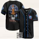 US Flag Black Skull Pabst Blue Ribbon Baseball Jersey Gift For Sport Dad