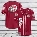 Red Dr Pepper Beer Baseball Jersey