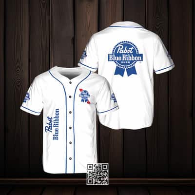 Pabst Blue Ribbon Beer Baseball Jersey Gift For Best Friend Pabst Blue Ribbon Beer Baseball Jersey Gift For Best Friend