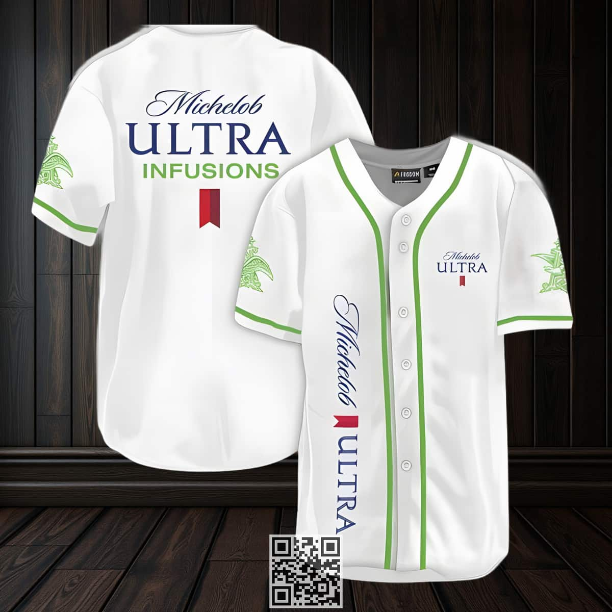 Michelob ULTRA Beer Baseball Jersey Infusions Lime & Prickly Pear Cactus