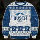 Busch Latte Ugly Christmas Sweater Surprise Gift For Beer Drinkers Busch Latte Ugly Christmas Sweater Surprise Gift For Beer Drinkers