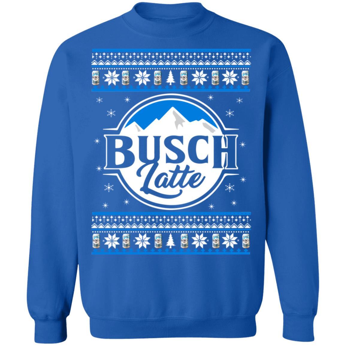 Basic Busch Latte Ugly Christmas Sweater Gift For Brothers