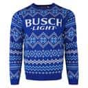 Busch Light Ugly Christmas Sweater Unique Gift For Beer Lovers Busch Light Ugly Christmas Sweater Unique Gift For Beer Lovers