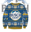 Busch Light Ugly Christmas Sweater Christmas Gift For Beer Drinkers Busch Light Ugly Christmas Sweater Christmas Gift For Beer Drinkers