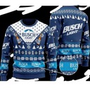 Busch Light Ugly Christmas Sweater Cool Gift For Best Friends Busch Light Ugly Christmas Sweater Cool Gift For Best Friends