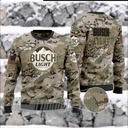 Military Camouflage Busch Light Ugly Christmas Sweater Xmas Gift Gift For Son From Mom Military Camouflage Busch Light Ugly Christmas Sweater Xmas Gift Gift For Son From Mom