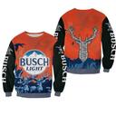 Busch Light Deer Ugly Christmas Sweater Cool Christmas Gift Busch Light Deer Ugly Christmas Sweater Cool Christmas Gift