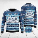 Busch Light Beer Ugly Christmas Sweater Gift For Daughter From Mom Busch Light Beer Ugly Christmas Sweater Gift For Daughter From Mom