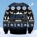Busch Light Beer Ugly Christmas Sweater Gift For Best Friends Busch Light Beer Ugly Christmas Sweater Gift For Best Friends