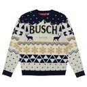 Vintage Busch Beer Ugly Christmas Sweater Gift For Son From Father