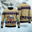 Coors Banquet Beer Ugly Christmas Sweater Birthday Gift For Son  Coors Banquet Beer Ugly Christmas Sweater Birthday Gift For Son