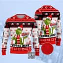Funny Grinch Coors Light Beer Ugly Christmas Sweater