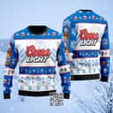 Coors Light Beer Ugly Christmas Sweater Snowflakes Pattern Coors Light Beer Ugly Christmas Sweater Snowflakes Pattern