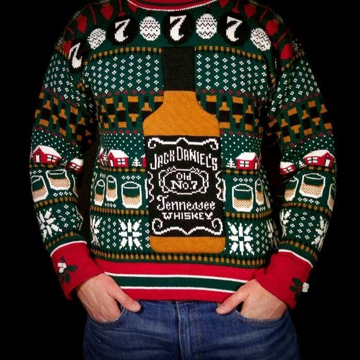 Jack Daniels Ugly Christmas Sweater Tennessee Whiskey Christmas Gift For Him