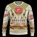 Miller High Life Beer Ugly Christmas Sweater Birthday Gift For Sister
