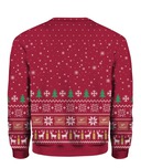 Red Girl In The Moon Miller High Life Ugly Christmas Sweater Beer Lovers Gift Red Girl In The Moon Miller High Life Ugly Christmas Sweater Beer Lovers Gift