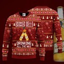 Miller High Life Ugly Christmas Sweater Drinker Bells Drinking All The Way Beach Lovers Gift Miller High Life Ugly Christmas Sweater Drinker Bells Drinking All The Way Beach Lovers Gift