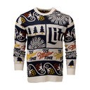 Miller Lite Ugly Christmas Sweater Holiday Gift For Beer Drinkers Miller Lite Ugly Christmas Sweater Holiday Gift For Beer Drinkers