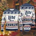 Cool Miller Lite Ugly Christmas Sweater Christmas Gift For Friends Cool Miller Lite Ugly Christmas Sweater Christmas Gift For Friends