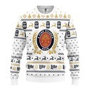 Miller Lite Christmas Ugly Christmas Sweater A Fine Pilsner Gift For Beer Drinkers Miller Lite Christmas Ugly Christmas Sweater A Fine Pilsner Gift For Beer Drinkers