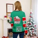 Coors Light Ugly Christmas Sweater Ho Ho Holy Shit I Need A Beer