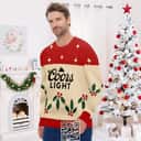 Chrismas Cherry Coors Light Beer Ugly Christmas Sweater Chrismas Cherry Coors Light Beer Ugly Christmas Sweater