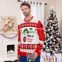 The Grinch Stole My Coors Light Beer Ugly Christmas Sweater