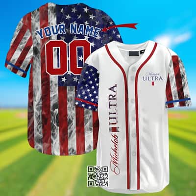 Michelob ULTRA Beer Baseball Jersey Custom Name