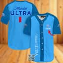 Classic Michelob ULTRA Beer Baseball Jersey Custom Name Classic Michelob ULTRA Beer Baseball Jersey Custom Name