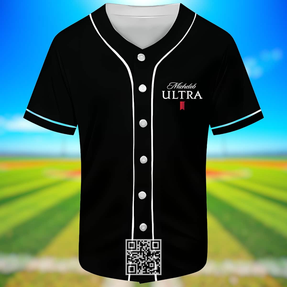 Michelob ULTRA Beer Baseball Jersey X Golf Michelob ULTRA Beer Baseball Jersey X Golf