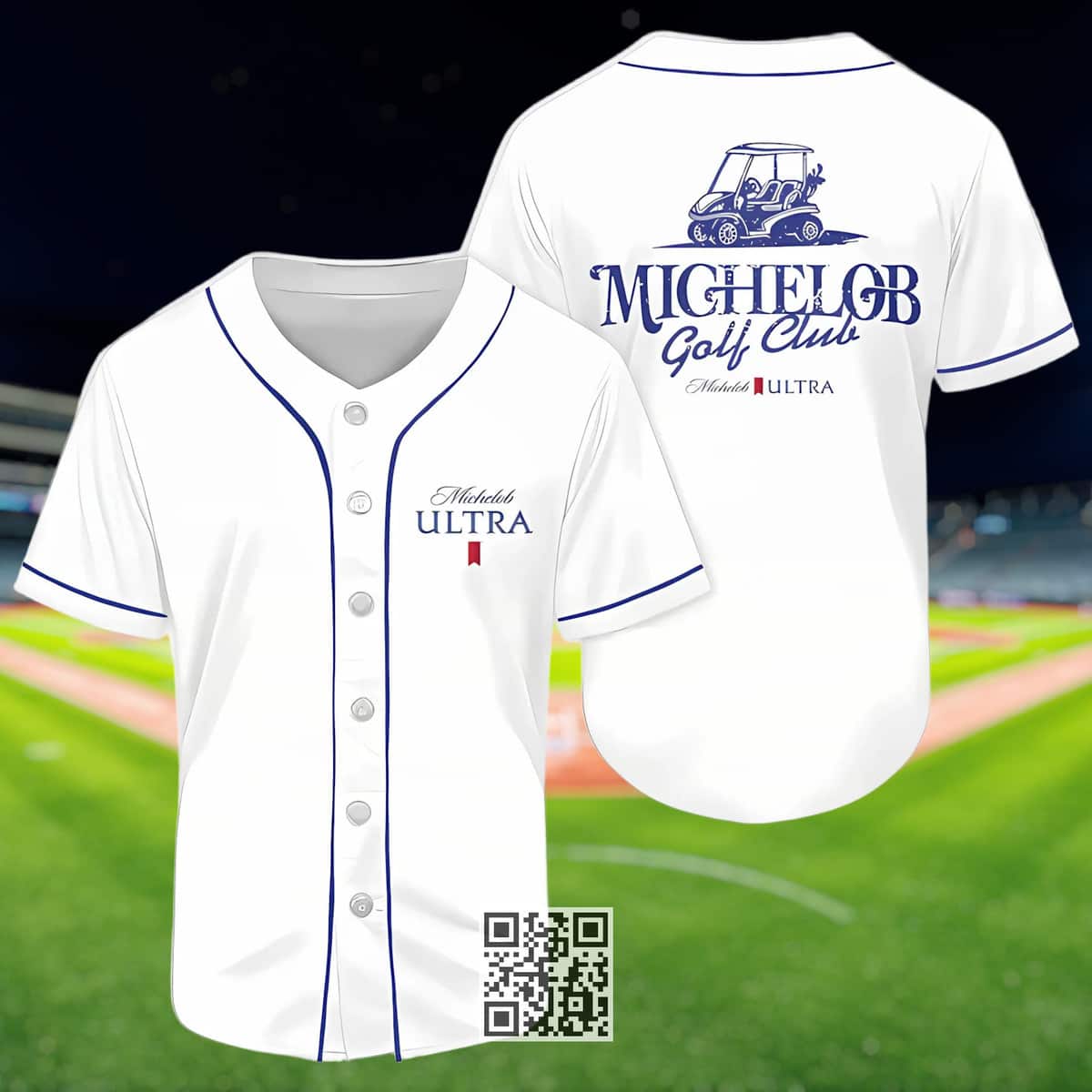 Michelob ULTRA Baseball Jersey Golf Club Michelob ULTRA Baseball Jersey Golf Club