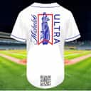 Michelob ULTRA Beer Baseball Jersey Golf Bag Michelob ULTRA Beer Baseball Jersey Golf Bag
