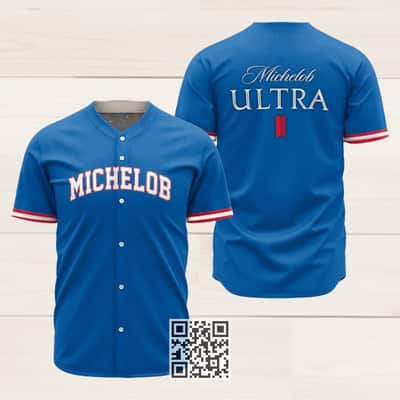 Basic Michelob ULTRA Beer Baseball Jersey