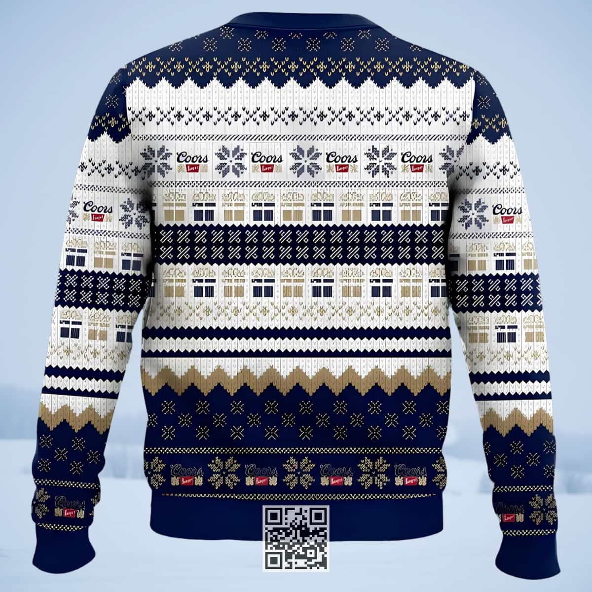 Coors Banquet Is Coming Ugly Christmas Sweater