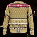 Coors Banquet Ugly Christmas Sweater Drink More Dead Inside
