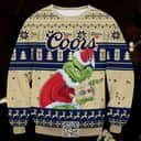 Grinch Coors Banquet Beer Ugly Christmas Sweater Grinch Coors Banquet Beer Ugly Christmas Sweater