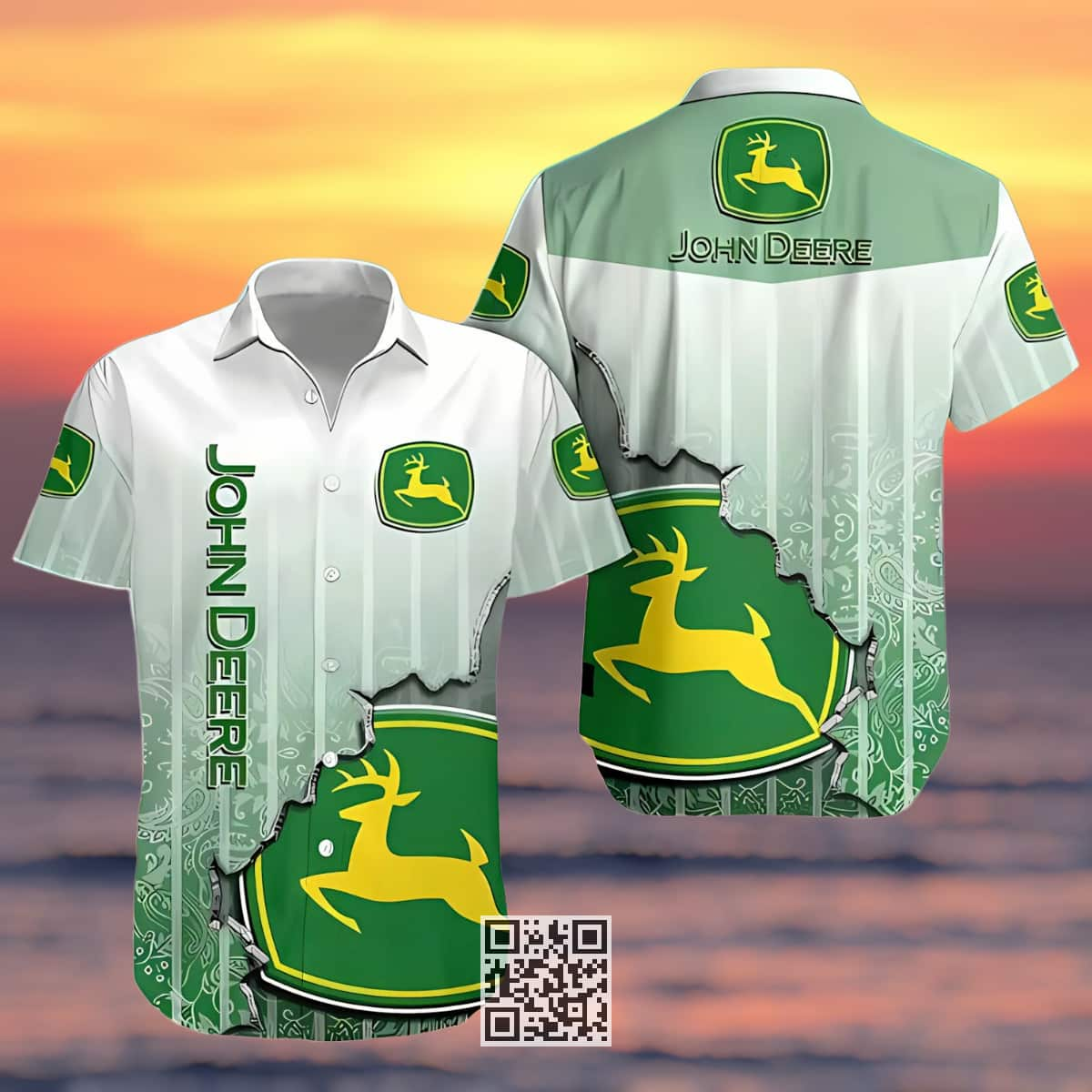 Aloha John Deere Beer Hawaiian Shirt Summer Beach