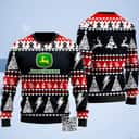 John Deere Ugly Christmas Sweater Pine Tree John Deere Ugly Christmas Sweater Pine Tree