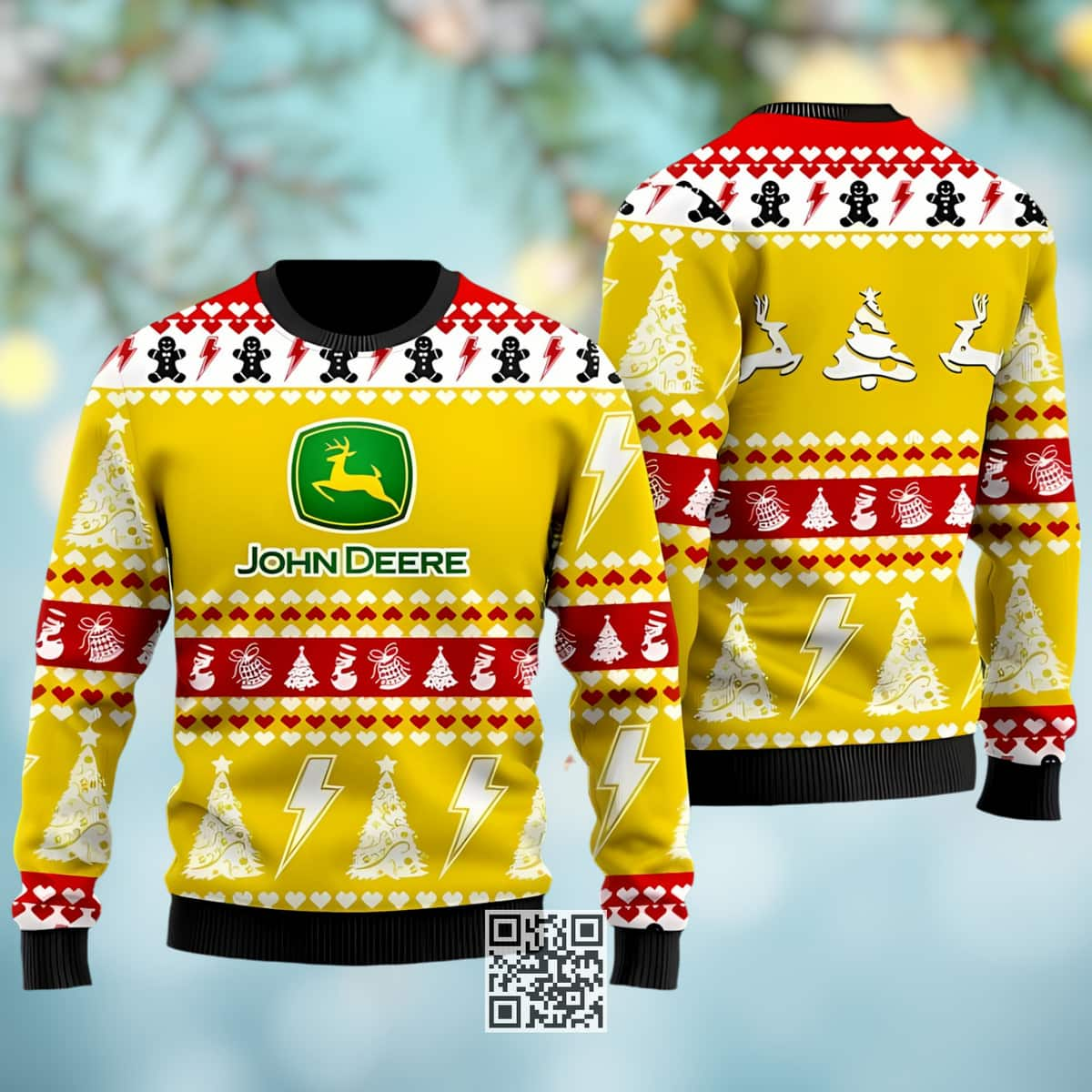 Busch Light John Deere Ugly Christmas Sweater Gift For Beer Lovers