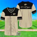 Sleek Black Vertical Striped Dr Pepper Baseball Jersey Beer Gift Sleek Black Vertical Striped Dr Pepper Baseball Jersey Beer Gift