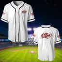 White Dr Pepper Baseball Jersey Gift For Friends White Dr Pepper Baseball Jersey Gift For Friends